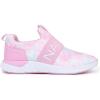 imageNautica Youth Girls SlipOn Athletic Sneakers  Stylish Running and Tennis Shoes for Little and Big KidsPink Blue Sponge