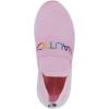 imageNautica Youth Girls SlipOn Athletic Sneakers  Stylish Running and Tennis Shoes for Little and Big KidsPink Rainbow Metallic