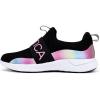 imageNautica Youth Girls SlipOn Athletic Sneakers  Stylish Running and Tennis Shoes for Little and Big KidsTuvablack Rainbow