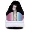 imageNautica Youth Girls SlipOn Athletic Sneakers  Stylish Running and Tennis Shoes for Little and Big KidsTuvablack Rainbow