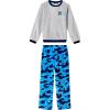 imageNautica Boys Pajama Pants and Fleece Sleep Shirt Sets 2 Piece Velvet Fleece Sweatshirt and Pajamas Pant Set for Boys SleepCamogrey