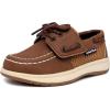 imageNautica Kids Casual Boat Shoe Loafers  School Shoes for Boys ToddlerLittle KidBig KidCognacbeni