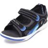 imageNautica Kids Sports Sandals Open Toe Athletic Beach Water Shoes Boys  Girls ToddlerLittle KidBig KidBlack Blue Tealhelm