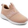imageNautica Youth Girls SlipOn Athletic Sneakers  Stylish Running and Tennis Shoes for Little and Big KidsApricot Sparkle