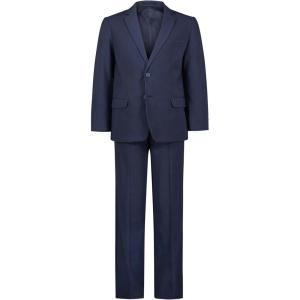 imageNautica Boys 2Piece Formal SuitBlue Houndstooth
