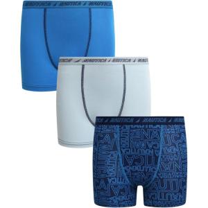 imageNautica Boys Stretch Performance Boxer Briefs 36 Pack  Breathable Underwear for Boys 618BlueLight BlueRoyal Blue3pk