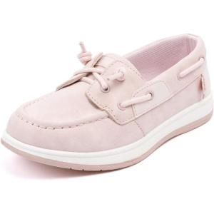 imageNautica Kids Casual Boat Shoe Loafers  School Shoes for Boys ToddlerLittle KidBig KidBlush Pearl