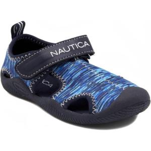 imageNautica Kids Protective Water ShoeClosedToe Sport Sandal Boy  Girl Big KidLittle KidToddlerBlue Multi 2