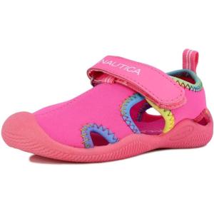imageNautica Kids Protective Water ShoeClosedToe Sport Sandal Boy  Girl Big KidLittle KidToddlerPink