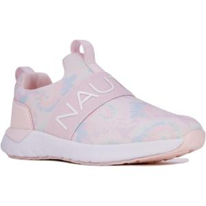 imageNautica Youth Girls SlipOn Athletic Sneakers  Stylish Running and Tennis Shoes for Little and Big KidsPale Tie Dye