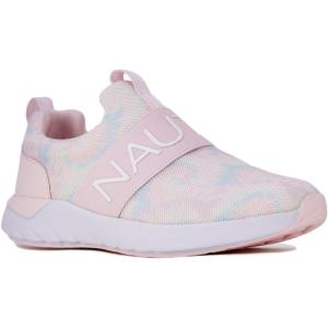 imageNautica Youth Girls SlipOn Athletic Sneakers  Stylish Running and Tennis Shoes for Little and Big KidsPastel Tie Dye