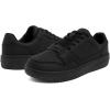 imageNautica Boys LowTop Sneakers Basketball Tennis Shoes for Kids Outdoor School Running Shoes  Sizes for Big KidLittle KidBlack Monochrome