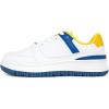 imageNautica Boys LowTop Sneakers Basketball Tennis Shoes for Kids Outdoor School Running Shoes  Sizes for Big KidLittle KidCobalt Yellowizzy