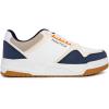 imageNautica Boys LowTop Sneakers Basketball Tennis Shoes for Kids Outdoor School Running Shoes  Sizes for Big KidLittle KidWhite Navy Ivoryhadley