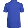 imageNautica Boys Short Sleeve Anchor Polo Button Closure Soft ampamp Comfortable Pique FabricCobalt