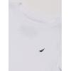 imageNautica Boys Short Sleeve Solid Crew Neck TShirt Soft Comfortable Relaxed FitLegacy White