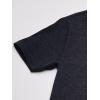 imageNautica Boys Short Sleeve Solid VNeck TShirt Soft Comfortable Relaxed FitSport Navy Heather
