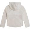 imageNautica Girls Chipie Faux Fur Jacket Hooded Lightweight Coat with Nylon Yoke FullZip FrontMarshmallow
