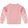 imageNautica Girls Fleece Popover Crewneck SweatshirtPink Dolphin Star