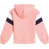 imageNautica Girls Logo Sweatshirt Fleece Hoodie With Fullzip Front ampamp PocketsFlamingo Pink