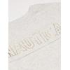 imageNautica Girls Long Sleeve Fleece Sweatshirt DressOatmeal Heather
