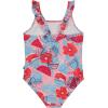 imageNautica Girls OnePiece Swimsuit with UPF 50 Sun Protection Quick Drying Bathing SuitPrism Pink