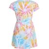 imageNautica Girls Short Sleeve Fashion DressWhite Sunburst Tie Dye