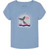 imageNautica Girls Short Sleeve TShirt with Flip Sequin Design Cotton Tee with Tagless InteriorDutch Canal Mermaid
