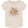 imageNautica Girls Short Sleeve TShirt with Flip Sequin Design Cotton Tee with Tagless InteriorOatmeal Heather