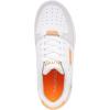 imageNautica Girls Sneakers  LaceUp Tennis Shoes Casual ampamp Comfortable for ToddlersToddler Little Kids ampamp Big Kids PlatformRegularBone Neon Orange