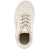 imageNautica Girls Sneakers  LaceUp Tennis Shoes Casual ampamp Comfortable for ToddlersToddler Little Kids ampamp Big Kids PlatformRegularBone Pale Gold