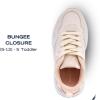imageNautica Girls Sneakers  LaceUp Tennis Shoes Casual ampamp Comfortable for ToddlersToddler Little Kids ampamp Big Kids PlatformRegularBone White Blush
