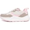 imageNautica Girls Sneakers  LaceUp Tennis Shoes Casual ampamp Comfortable for ToddlersToddler Little Kids ampamp Big Kids PlatformRegularGrey Pink Iridescent