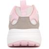 imageNautica Girls Sneakers  LaceUp Tennis Shoes Casual ampamp Comfortable for ToddlersToddler Little Kids ampamp Big Kids PlatformRegularGrey Pink Iridescent