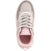 imageNautica Girls Sneakers  LaceUp Tennis Shoes Casual ampamp Comfortable for ToddlersToddler Little Kids ampamp Big Kids PlatformRegularGrey Pink Iridescent