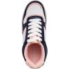 imageNautica Girls Sneakers  LaceUp Tennis Shoes Casual ampamp Comfortable for ToddlersToddler Little Kids ampamp Big Kids PlatformRegularNavy Gold White