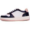 imageNautica Girls Sneakers  LaceUp Tennis Shoes Casual ampamp Comfortable for ToddlersToddler Little Kids ampamp Big Kids PlatformRegularNavy Gold White