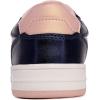 imageNautica Girls Sneakers  LaceUp Tennis Shoes Casual ampamp Comfortable for ToddlersToddler Little Kids ampamp Big Kids PlatformRegularNavy Gold White