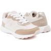 imageNautica Girls Sneakers  LaceUp Tennis Shoes Casual ampamp Comfortable for ToddlersToddler Little Kids ampamp Big Kids PlatformRegularTan Bronze Pink