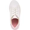 imageNautica Girls Sneakers  LaceUp Tennis Shoes Casual ampamp Comfortable for ToddlersToddler Little Kids ampamp Big Kids PlatformRegularWhite Pink Disco