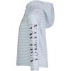 imageNautica Girls Striped Long Sleeved Hooded TopBlue Anchor Stripe