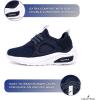 imageNautica Kids Athletic SlipOn Sneakers  Comfortable Bungee Running Shoes for Boys and Girls  Stylish and Supportive Footwear for Active Kids Big KidLittle KidToddlerNavy Whitesplash