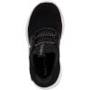 imageNautica Kids Athletic SlipOn Sneakers  Comfortable Bungee Running Shoes for Boys and Girls  Stylish and Supportive Footwear for Active Kids Big KidLittle KidToddlerBlack Whitemolded