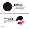imageNautica Kids Athletic SlipOn Sneakers  Comfortable Bungee Running Shoes for Boys and Girls  Stylish and Supportive Footwear for Active Kids Big KidLittle KidToddlerBlack Redsplash