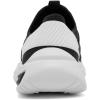 imageNautica Kids Athletic SlipOn Sneakers  Comfortable Bungee Running Shoes for Boys and Girls  Stylish and Supportive Footwear for Active Kids Big KidLittle KidToddlerBlackWhite