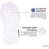 imageNautica Kids Athletic SlipOn Sneakers  Comfortable Bungee Running Shoes for Boys and Girls  Stylish and Supportive Footwear for Active Kids Big KidLittle KidToddlerNavy Whitesplash