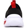 imageNautica Kids Athletic SlipOn Sneakers  Comfortable Bungee Running Shoes for Boys and Girls  Stylish and Supportive Footwear for Active Kids Big KidLittle KidToddlerBlack Redsplash