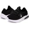 imageNautica Kids Athletic SlipOn Sneakers  Comfortable Bungee Running Shoes for Boys and Girls  Stylish and Supportive Footwear for Active Kids Big KidLittle KidToddlerBlack Whitemolded