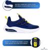 imageNautica Kids Athletic SlipOn Sneakers  Comfortable Bungee Running Shoes for Boys and Girls  Stylish and Supportive Footwear for Active Kids Big KidLittle KidToddlerCobalt Lime