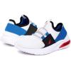imageNautica Kids Athletic SlipOn Sneakers  Comfortable Bungee Running Shoes for Boys and Girls  Stylish and Supportive Footwear for Active Kids Big KidLittle KidToddlerWhite Multimolded